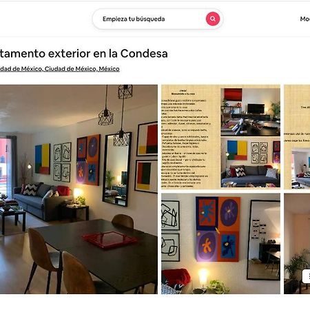 Excelente Departamento En La Condesa Lägenhet Mexico City Exteriör bild